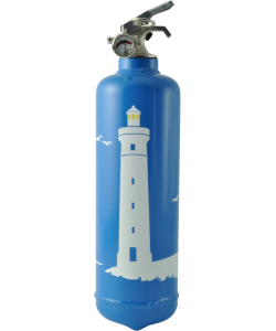 Extincteur bateau Phare bleu