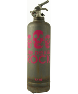 Estintore design Rock raw fuchsia