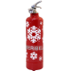 Fire extinguisher design Flocons red