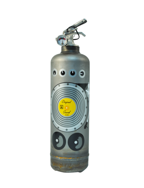 Fire extinguisher design AKLH DJ vintage