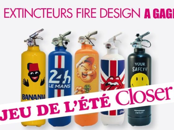 jeu magazine people closer été 2016 exteincteur Fire design à gagner