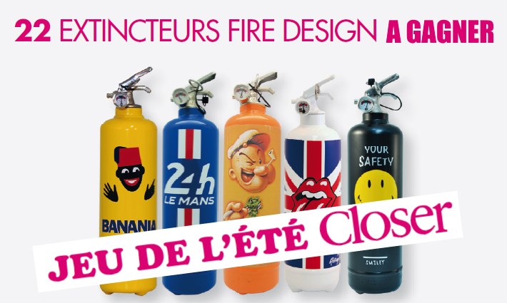 jeu magazine people closer été 2016 exteincteur Fire design à gagner