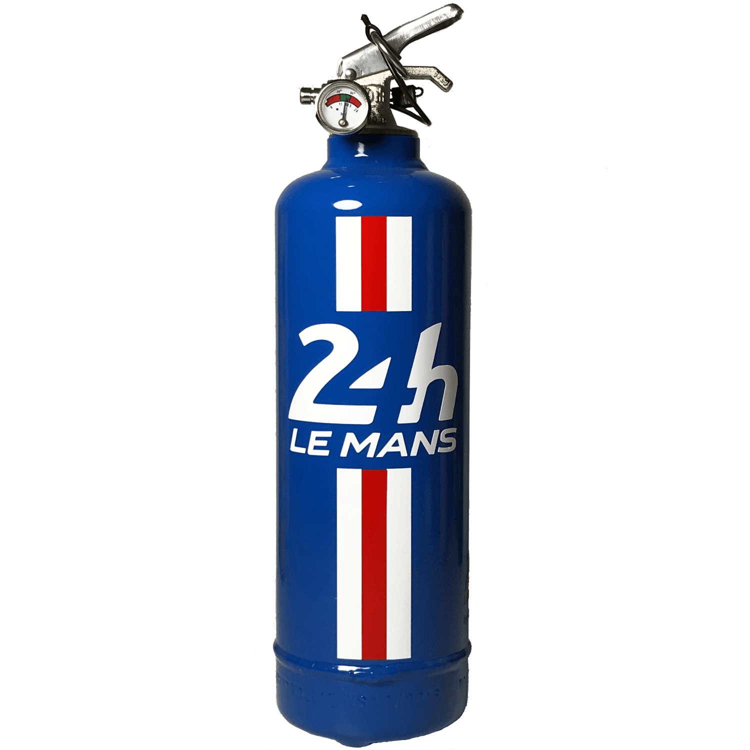 Extincteur design 24H Le Mans Bandeau bleu