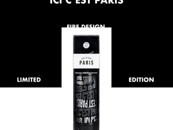 ici c'est paris extincteur design